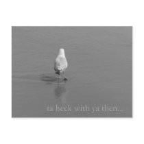 Heck with ya! postcards