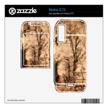 Heckenpfad by Paul Rubens Skins For Nokia E75