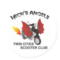 Heck's Angels Stickers by hecks_angels Heck's Angels Stickers