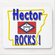 Hector Rocks ! (blue) mousepads