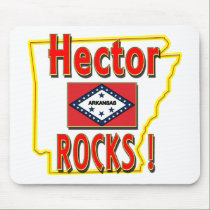 Hector Rocks ! (red) mousepads