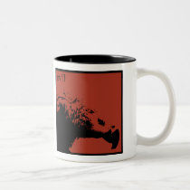 Hector takes her coffee jet black mugs