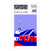 Hedensted Kirke - Hedensted Church postage