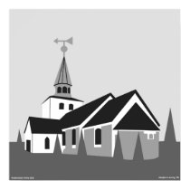 Hedensted Kirke - Hedensted Church posters