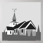 Hedensted Kirke - Hedensted Church Poster