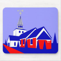 Hedensted Kirke mousepads by lonvig Hedensted Kirke mousepads