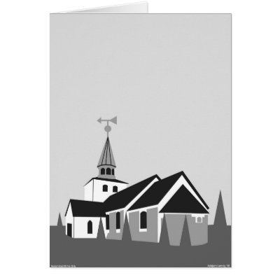 Hedensted Kirke - The Church in Hedensted Cards by lonvig