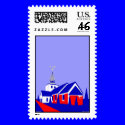 Hedensted Kirke - The Church in Hedensted postage