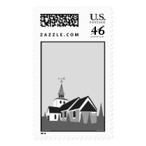 Hedensted Kirke - The Church in Hedensted postage by lonvig Hedensted Kirke - The Church in Hedensted postage