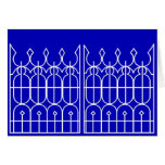 Hedensted Kirkegårds Låge - The Gate to Hedensted  Card