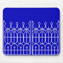 Hedensted Kirkegårds Låge - The Gate to Hedensted mousepads by lonvig Hedensted Kirkegårds Låge - The Gate to Hedensted mousepads