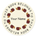 Hedgehog Back To School Sticker!