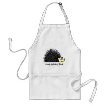 Hedgehog Dad Apron / Smock