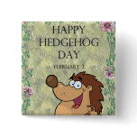Hedgehog Day February 2 Buttons