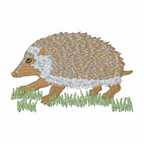 Hedgehog embroidered shirts by ZazzleEmbroidery Hedgehog embroidered shirts