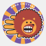 Hedgehog Face Sticker