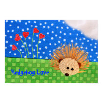 Hedgehog Hearts! posters