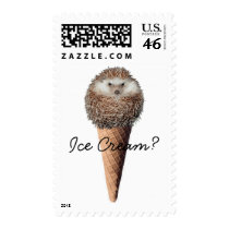 Hedgehog Ice Cream Postage