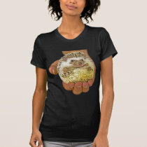 Hedgehog in Hand t-shirts