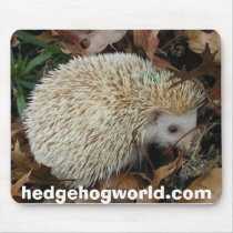 hedgehog in leaves mousepad by hedgehogworld hedgehog in leaves mousepad