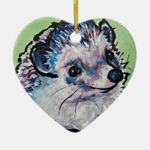 hedgehog.jpg christmas tree ornament