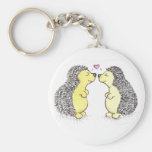 Hedgehog Love Keychains