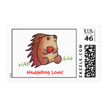 Hedgehog Love! postage by BitsOfWhimsy Hedgehog Love! postage