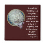 Hedgehog or Person magnet