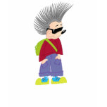 hedgehog, punk, tshirt, tee, shit, school, kid,