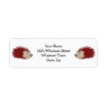 Hedgehog Return Address Labels