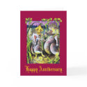 Hedgehog Ruby Wedding Card card