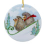 Hedgehog Sled Ornament