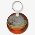 Hedgehog Sundae keychains