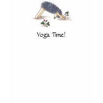 Hedgehog Yoga t-shirts by lauminja Hedgehog Yoga t-shirts
