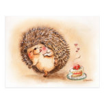 Hedgehog Yum postcards