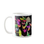 Hedgehogs and cranes mug