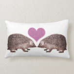 Hedgehogs in Love Valentine's Day pillows