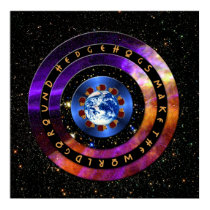 Hedgehogs Make The World Go Round! posters