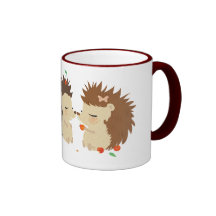 Hedgehogs mug