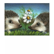Hedgehogs on a date shirt
