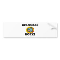 Hedgehogs Rock bumper stickers