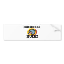 HEDGEHOGS Rule! bumper stickers