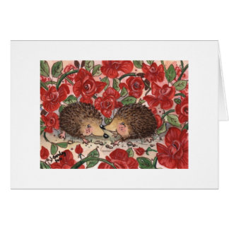 Hedgehog Valentine Cards | Zazzle