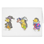 Hedgie Halloween card