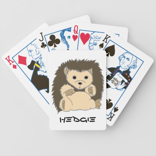 Hedgie Playing Cards