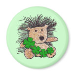 Hedgy the Irish Hedgehog! Magnet