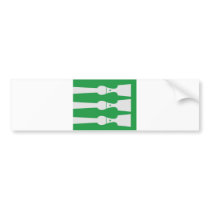 Hedmark flag Norway region county Bumper Sticker