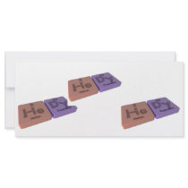 Hedy as Helium He and Dysprosium Dy Rack Cards