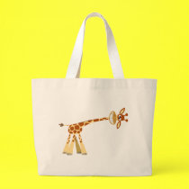 Hee Hee Hee!! cartoon giraffe bag