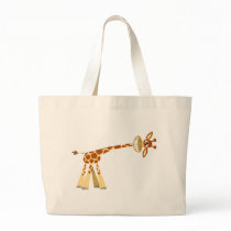 Hee Hee Hee!! cartoon giraffe bag